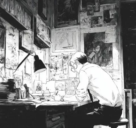 作品条目封面：科幻设定题材方向的近未来漫画
